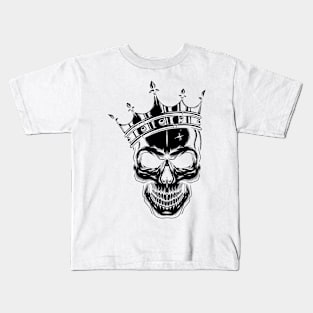 Skull in Crown Kids T-Shirt